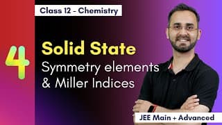 Symmetry Elements & Miller indices