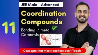 Bonding in Metal Carbonyls (Synergic Bonding)