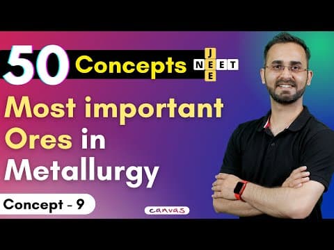 Most important Ores in metallurgy
