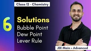 Bubble and Dew Point, Lever Rule