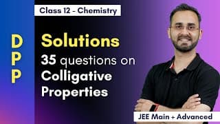 Can you solve these 35 Questions on Colligative Properties