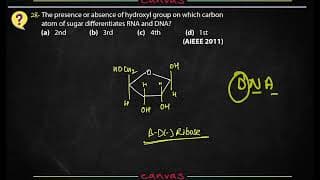 Biomolecules - DPP - Q: 11 to 32 discussion