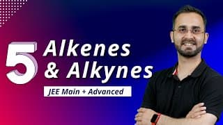 Chemical reactions of alkenes & alkynes - III