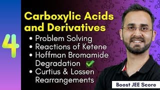 Reactions of Ketene, Hoffman Bromamide Degradation, Curtius & Lossen Rearrangements